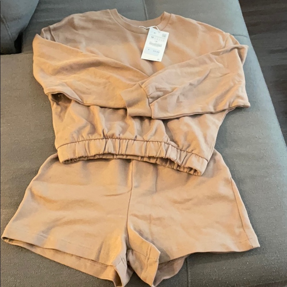 Zara Comfy Lounge Set -Tan